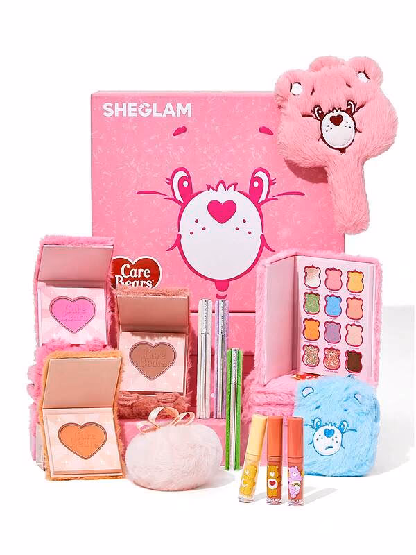 پک آرایشی شیگلم مدل Care Bears X Collection – ست کامل آرایشی خرس‌های مهربان