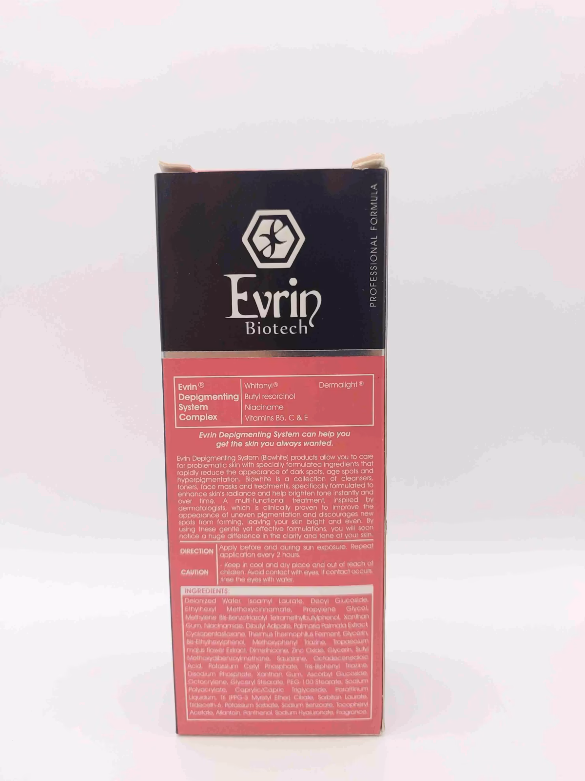 کرم ضد آفتاب بیو وایت SPF 30 روشن‌کننده پوست اورین ( Evrin ) — تصویر ۳