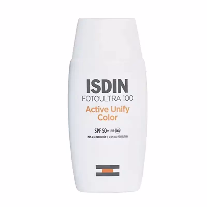 ضدآفتاب رنگی ایزدین Isdin Active Unify Color SPF 50 مناسب انواع پوست 50ml