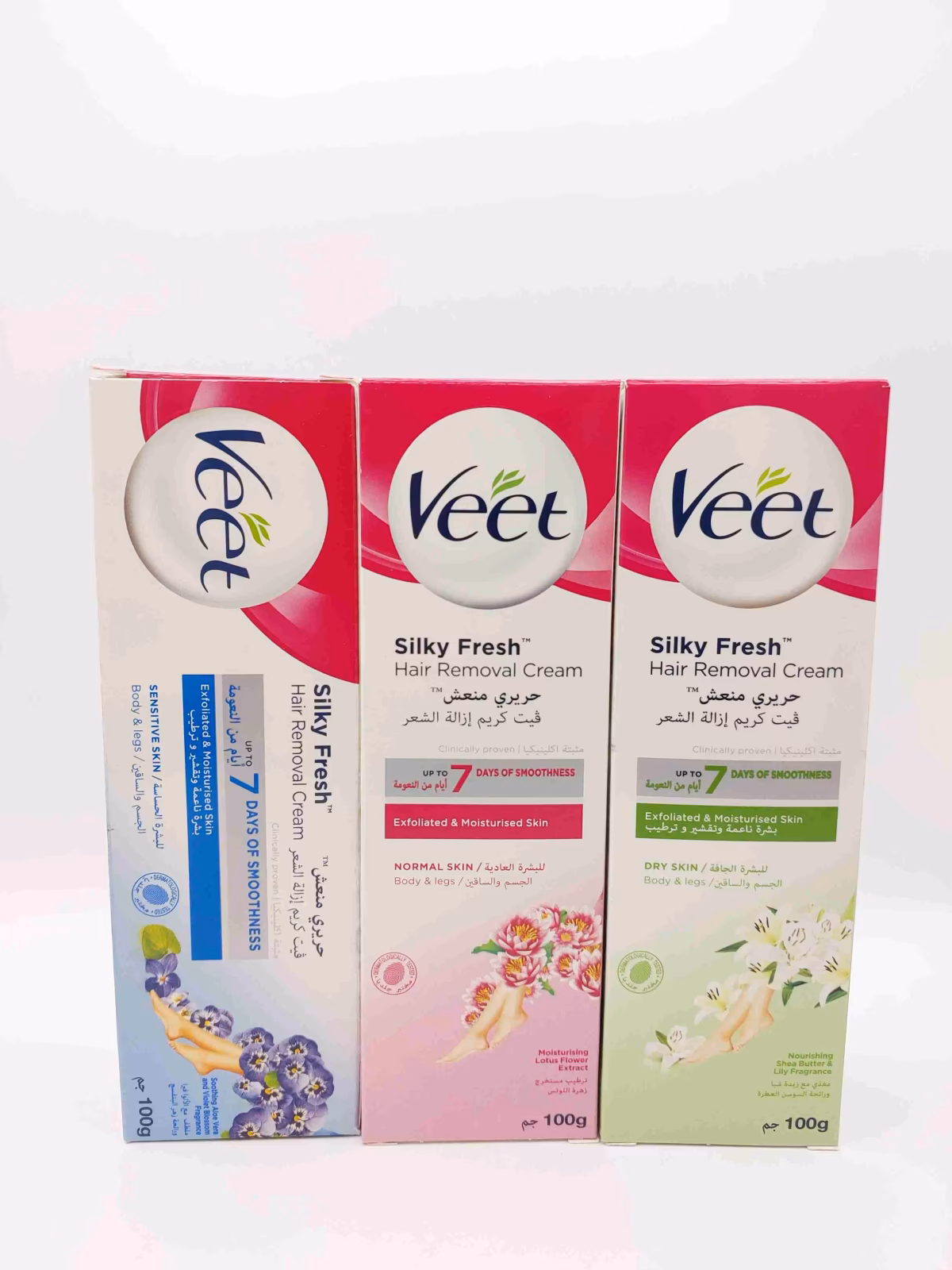 کرم موبر ویت پوست حساس (Veet Silky Fresh)