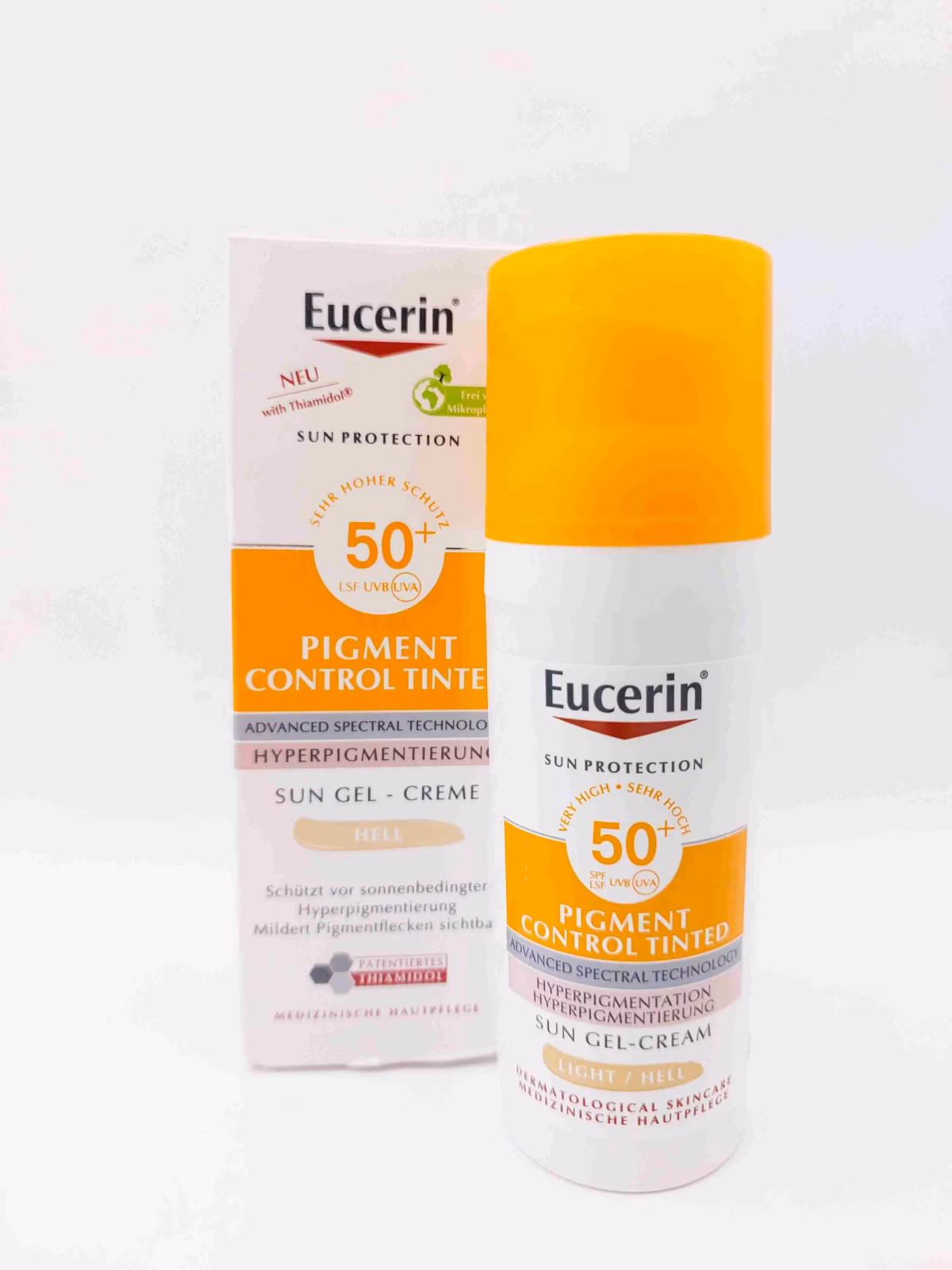 کرم ضد آفتاب رنگی ایسرین Eucerin Sun Protection Pigment Control Tinted