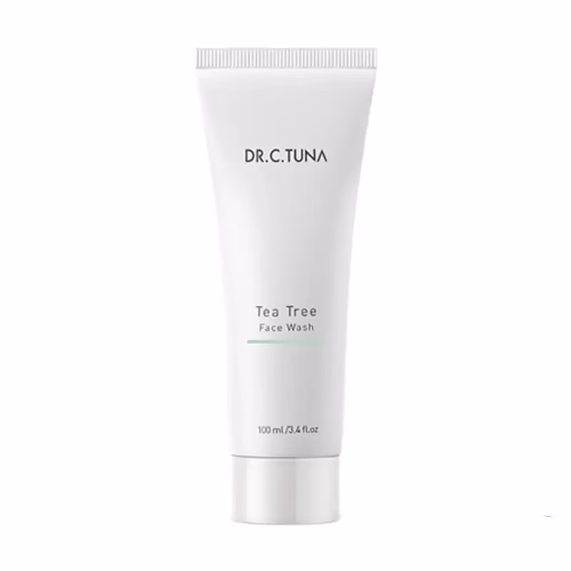 ژل شستشو صورت دکتر جی تونا Tea Tree مناسب پوست چرب و مستعد آکنه 100ml