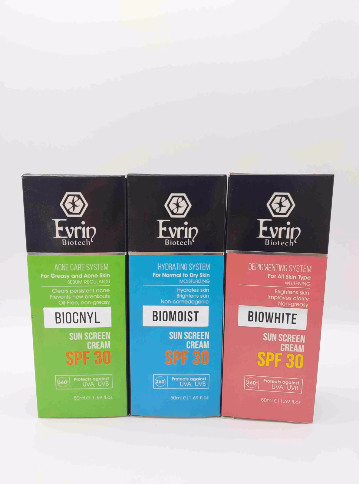 کرم ضد آفتاب بیو وایت SPF 30 روشن‌کننده پوست اورین ( Evrin ) — تصویر ۶