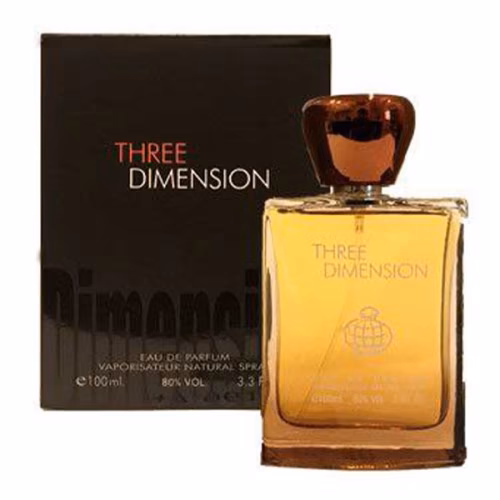 ادکلن مردانه فراگرنس ورد مدل Three Dimension حجم 100 میل