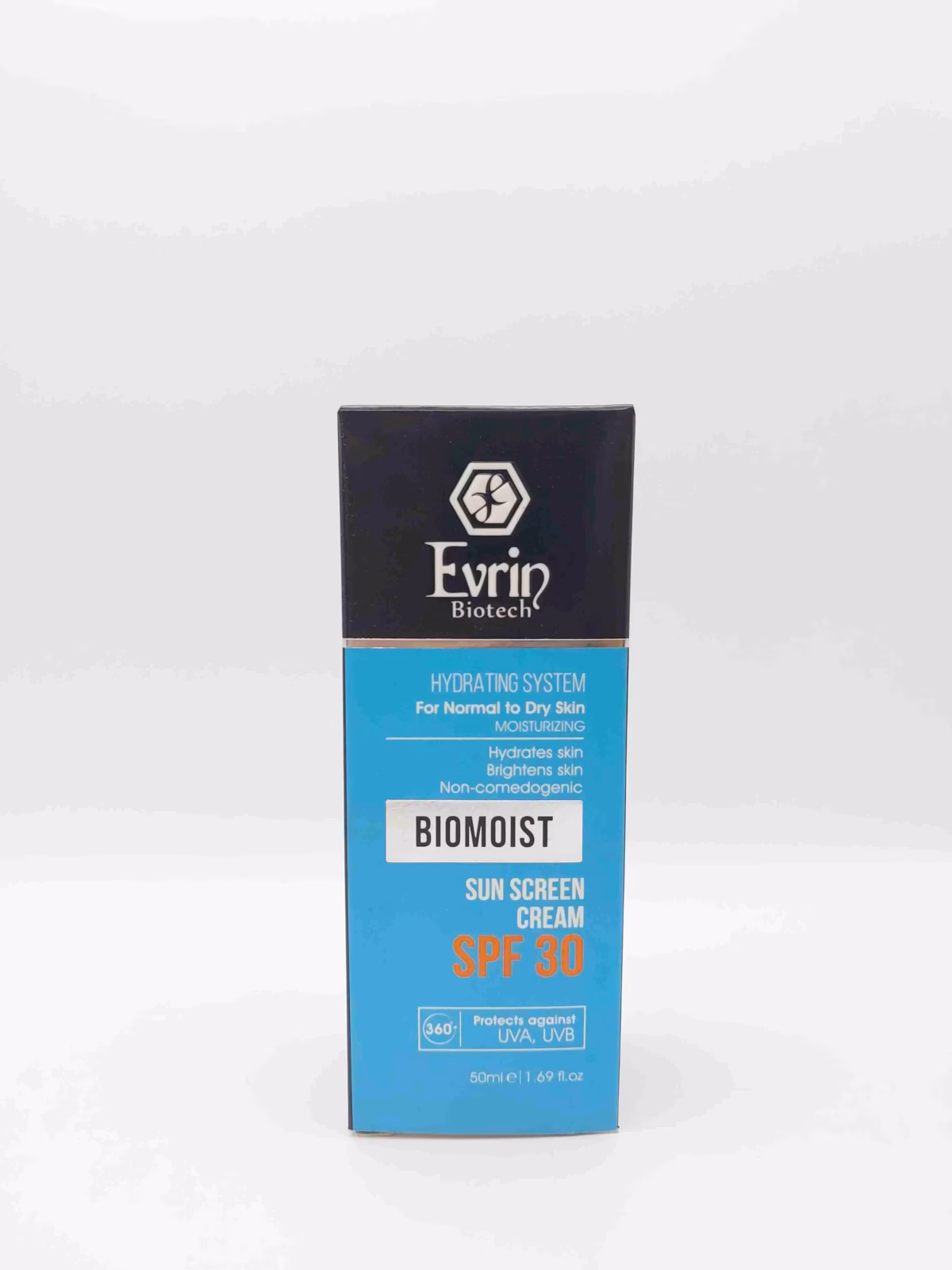 کرم ضد آفتاب بیومویست SPF 30 پوست نرمال تا خشک اورین ( Evrin ) — تصویر ۲