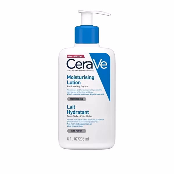 لوسیون مرطوب کننده سراوی پوست خشک تا خیلی خشک صورت و بدن | CeraVe Moisturizing Lotion