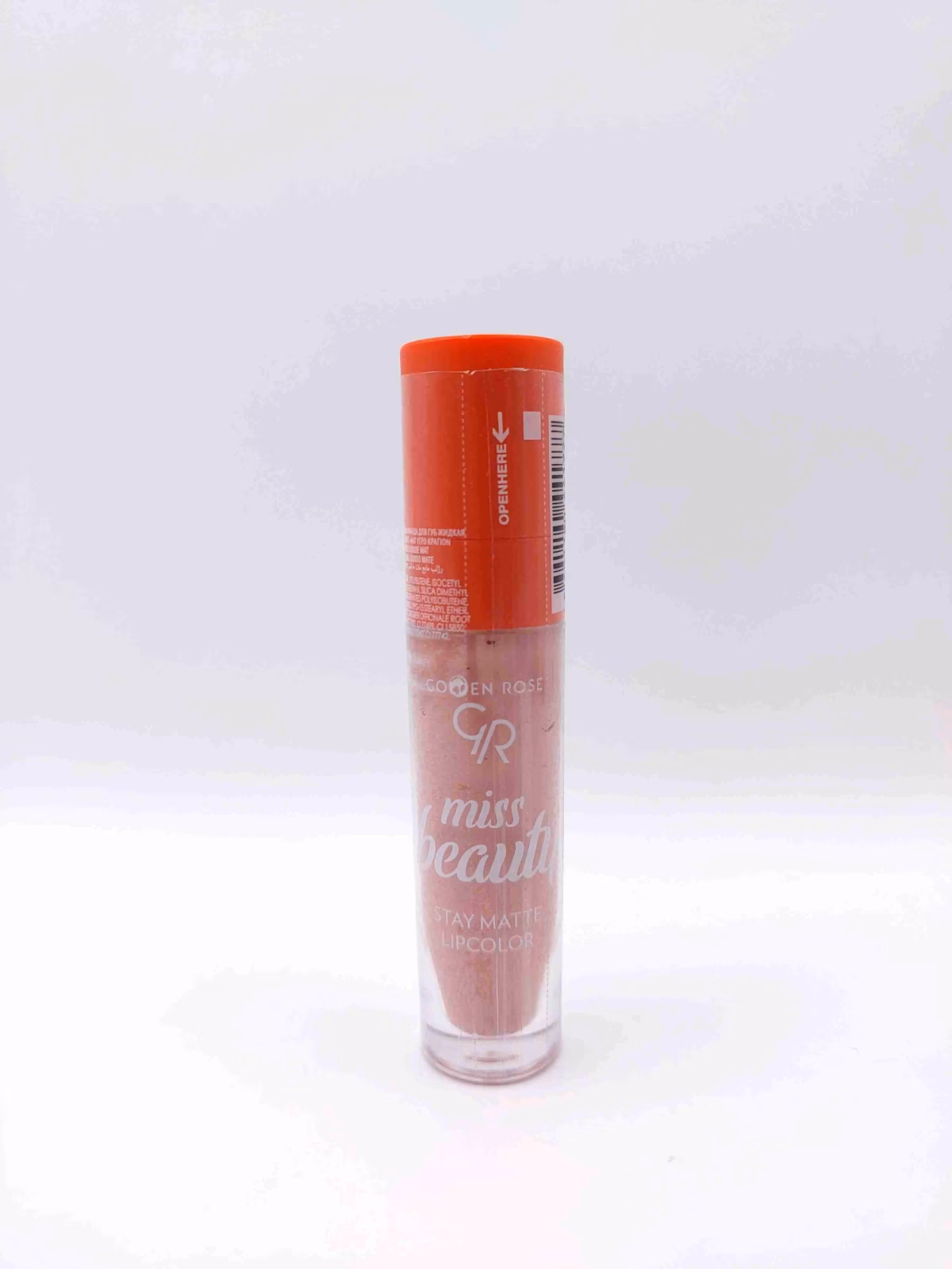 رژ لب مایع مات میس بیوتی گلدن رز GOLDEN ROSE