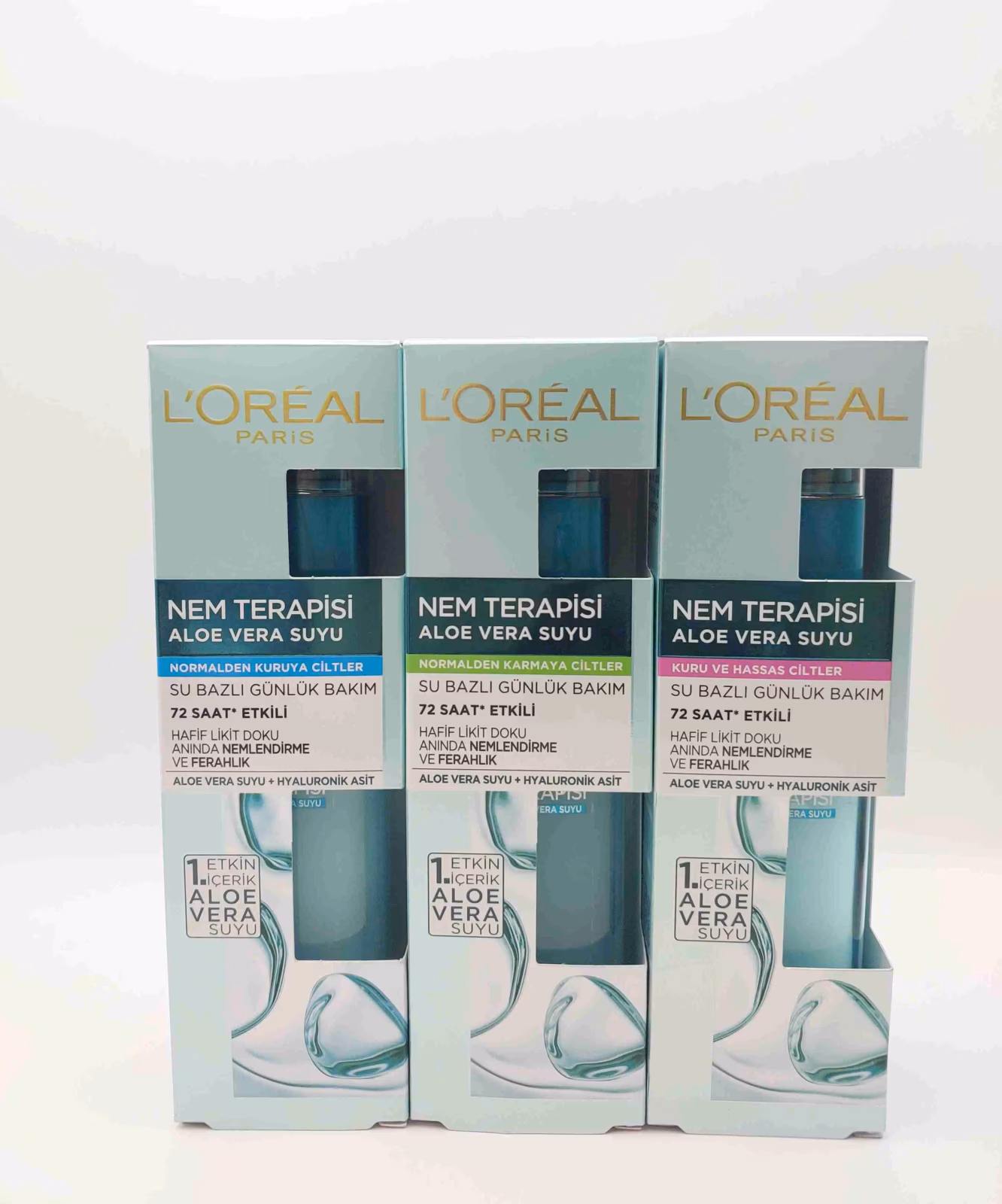 سرم آبرسان نم تراپی آلوورا لورآل پاریس ( L'OREAL ) پوست نرمال تا خشک — تصویر ۵