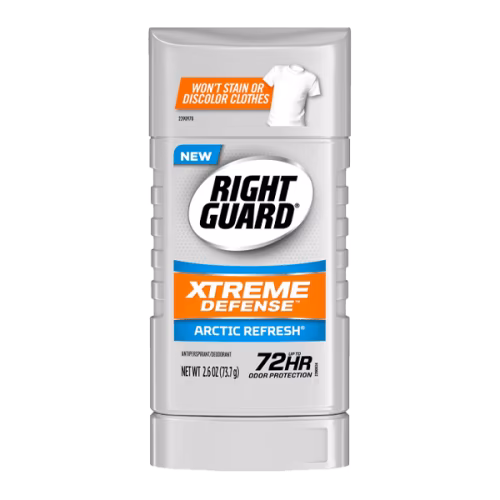 دئودورانت رایت گارد مدل Xtreme Defense رایحه Arctic Refresh؛ طراوت یخ‌زده و محافظت نامرئی تا 72 ساعت