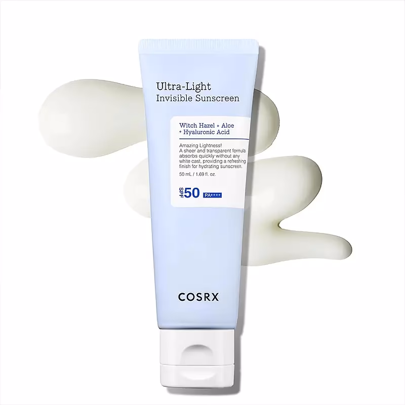 ضد آفتاب آبرسان کوزارکس SPF50 مدل ULTRA LIGHT حجم 50 میل