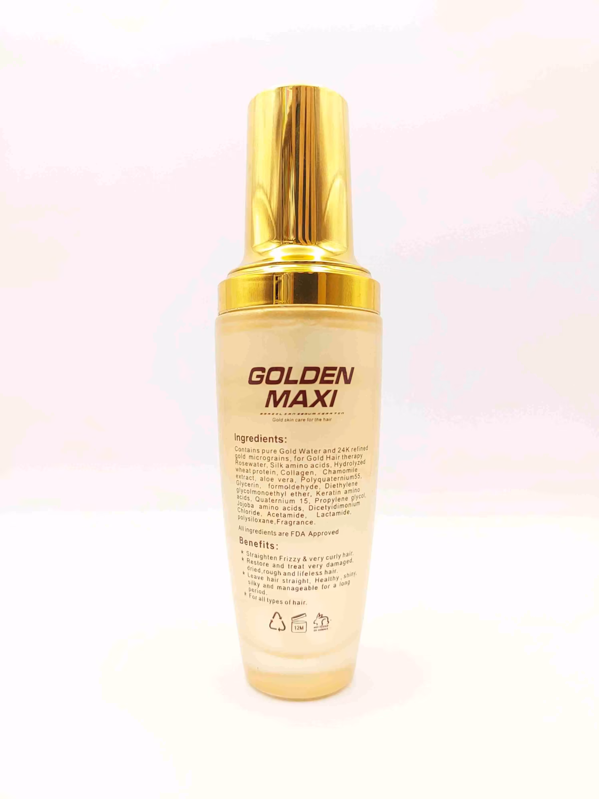 یک روغن آرگان و کراتین گولدن مکس( Golden Maxi ) — تصویر ۲