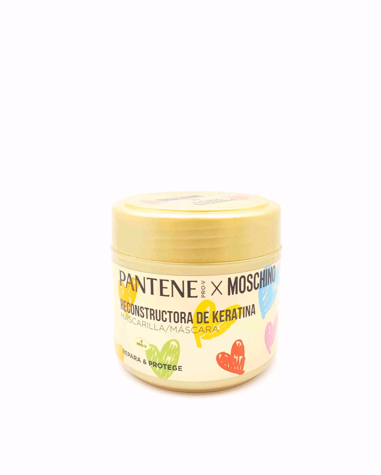 نرم کننده و ماسک مو پنتین آسیب دیده، خشک و شکننده Pantene x Moschino Reconstructora de Keratina