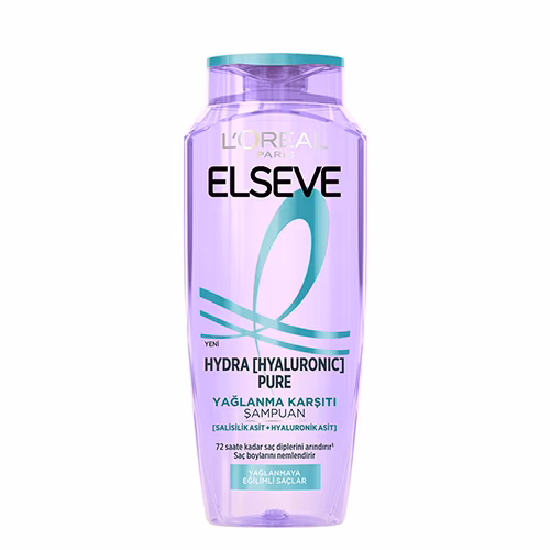 شامپو ضد چربی لورئال پاریس Elseve Hydra Hyaluronic Pure