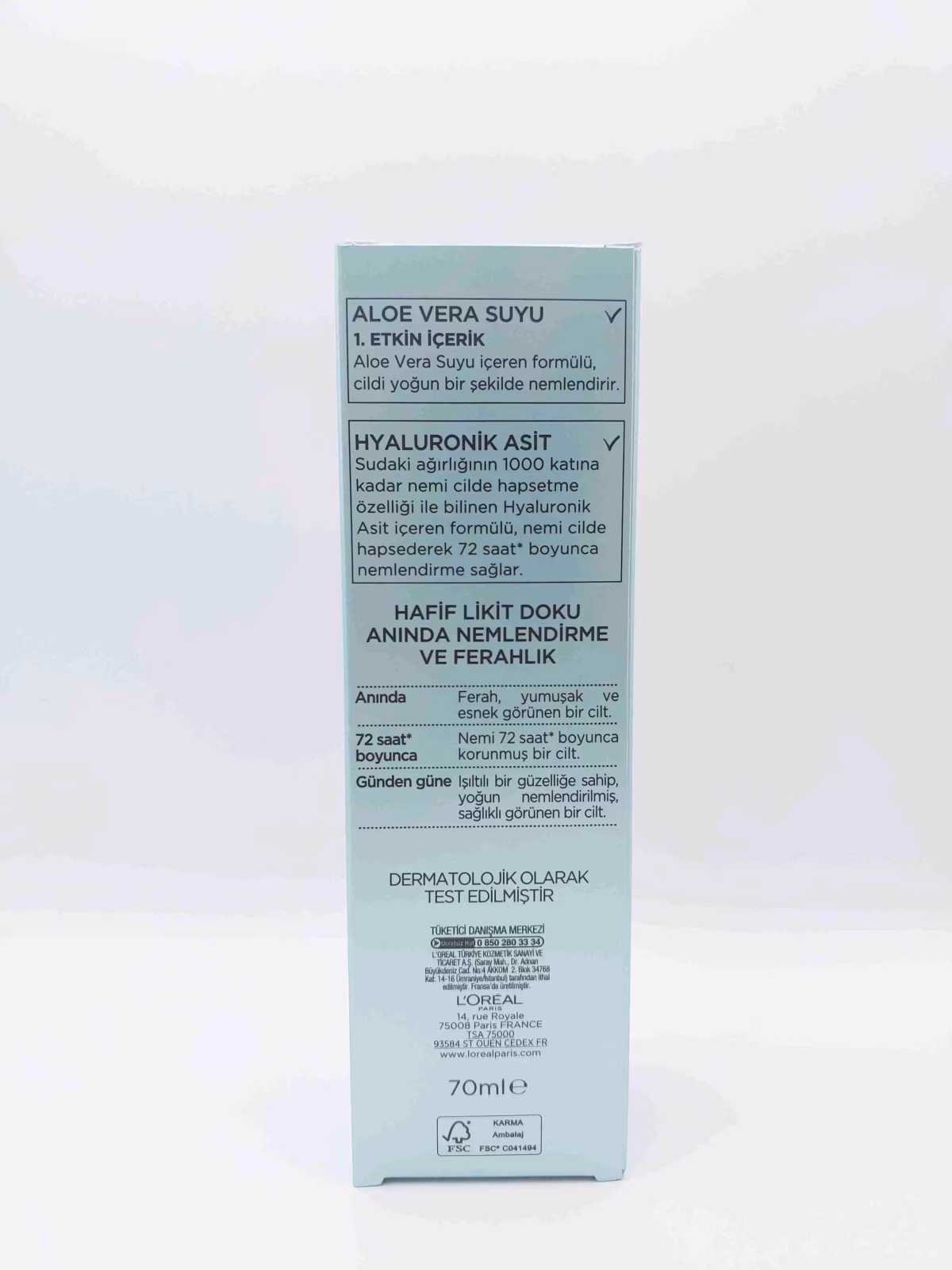 سرم آبرسان نم تراپی آلوورا لورآل پاریس ( L'OREAL ) پوست نرمال تا خشک — تصویر ۳
