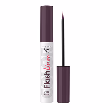 خط چشم رنگی گلدن رز مدل فلش لاینر (Flash Liner) رنگ انابی (Deep Plum) – Golden Rose Flash Liner Colored Eyeliner Deep Plum