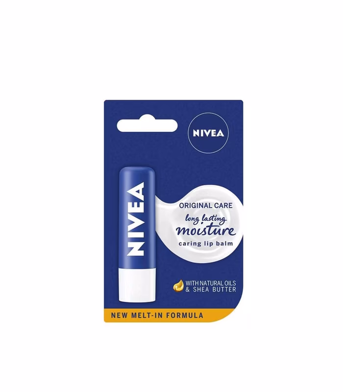 بالم لب نیوآ Nivea Original | مرطوب‌کننده و محافظت‌کننده لب‌ها