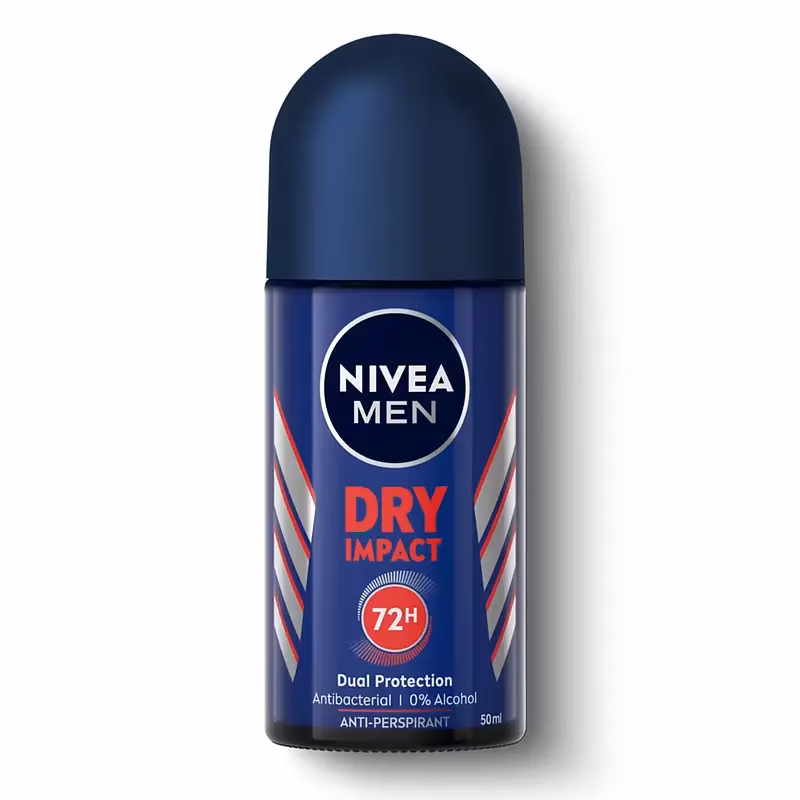 رول ضد تعریق مردانه نیوآ Dry Impact 72H حجم 50ml – کنترل تعریق و رایحه خنک