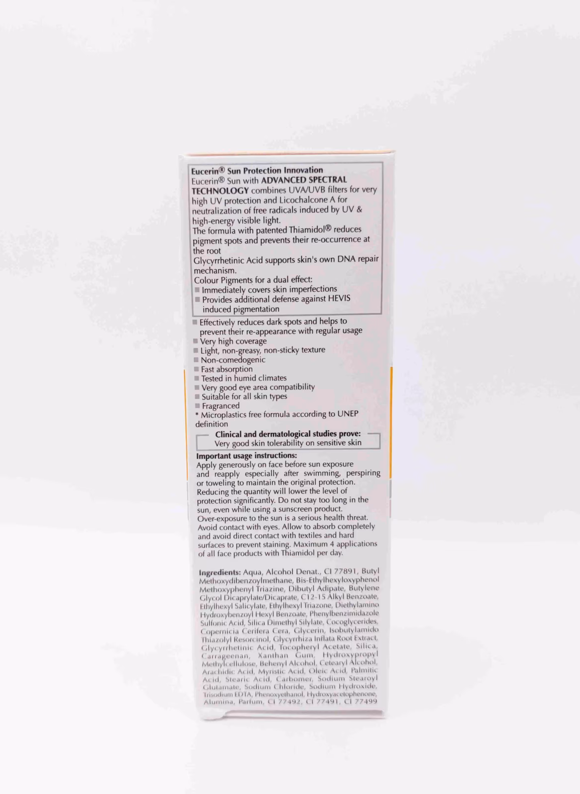 کرم ضد آفتاب رنگی ایسرین Eucerin Sun Protection Pigment Control Tinted — تصویر ۲