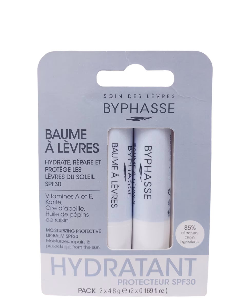 بالم لب 2 عددی با SPF30 بایفس ( BYPHASSE )