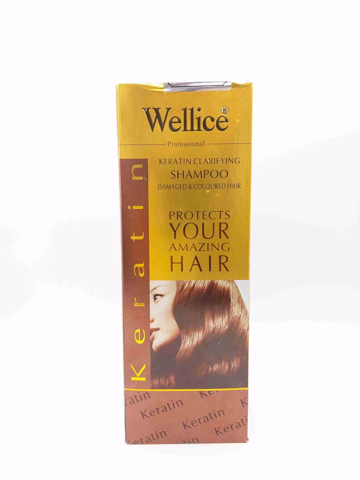 شامپو کراتینه وللیس (Wellice) برای موهای رنگ شده و آسیب دیده