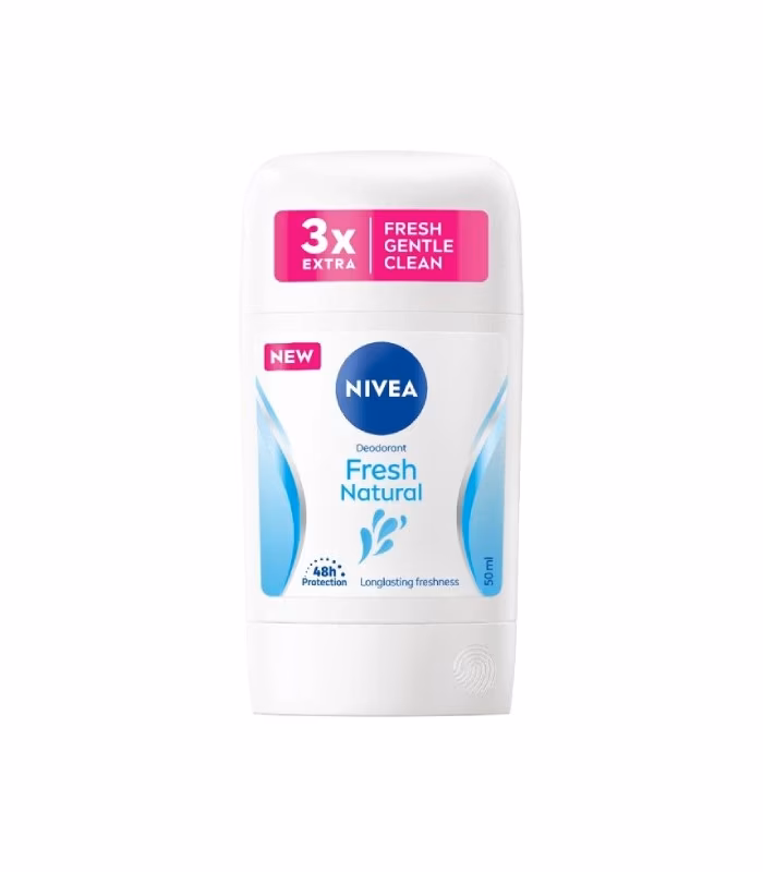 استیک بدن زنانه نیوآ Nivea Fresh Natural | رایحه ملایم و ماندگاری بالا