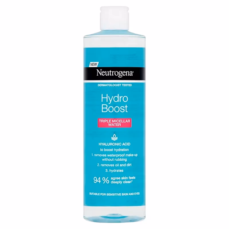 میسلار واتر نوتروژینا Hydro Boost | پاک‌کننده و مرطوب‌کننده پوست