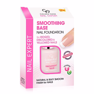 تقویت ناخن گلدن رز مدل Smoothing Base – پایه صاف و تقویت‌کننده ناخن