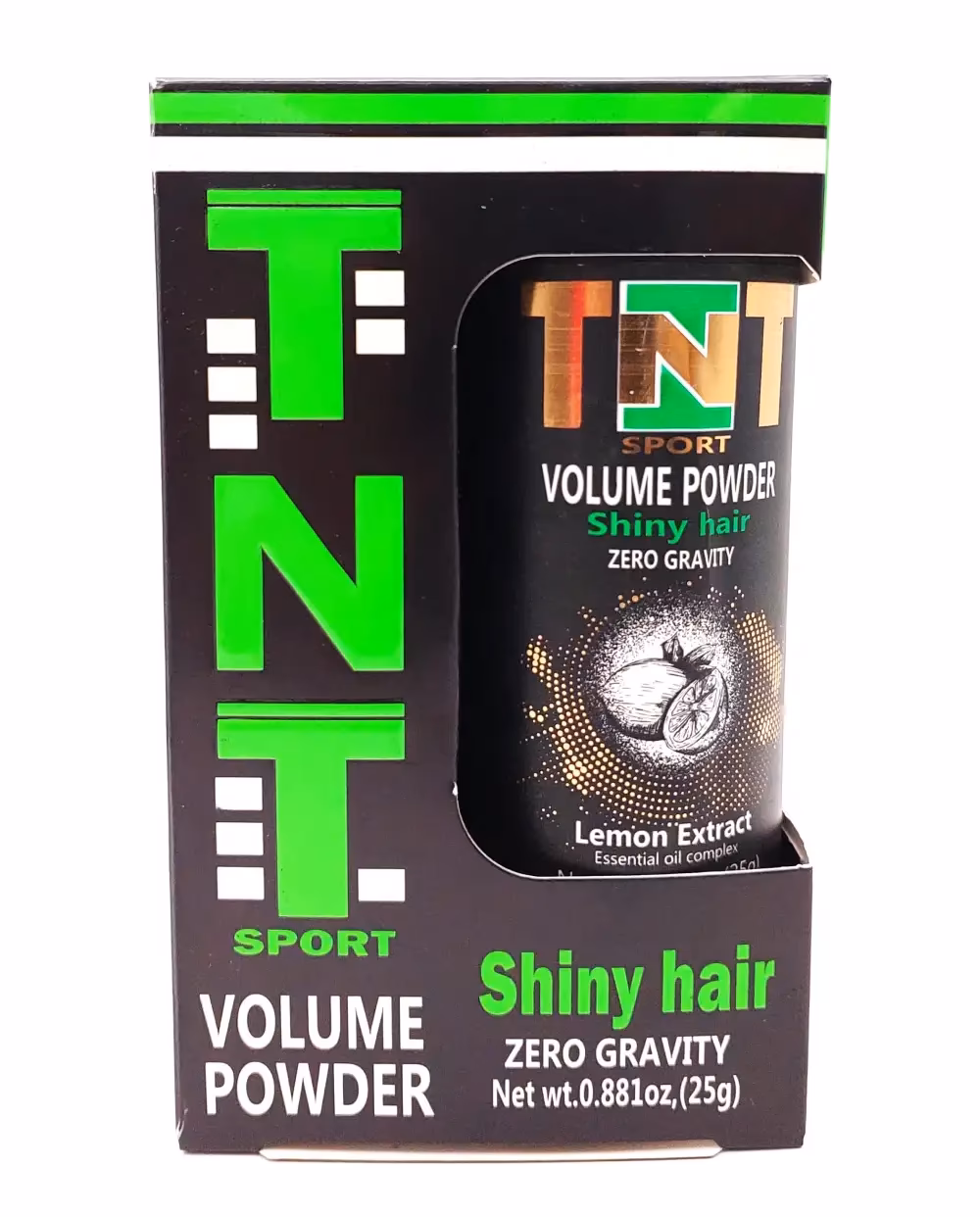 پودر حالت دهنده تی ان تی ( TNT ) سبز