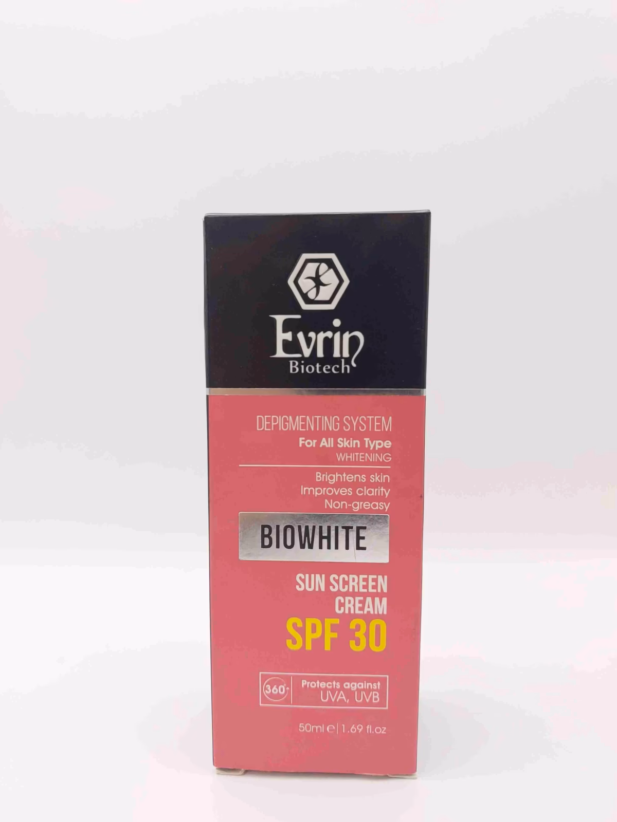 کرم ضد آفتاب بیو وایت SPF 30 روشن‌کننده پوست اورین ( Evrin ) — تصویر ۲