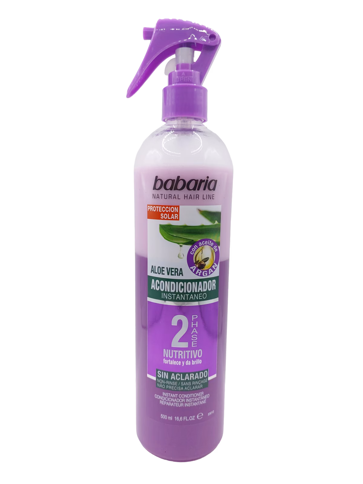 اسپری مو باباریا مدل Aloe Vera حجم 500 میلی لیتر کد 2