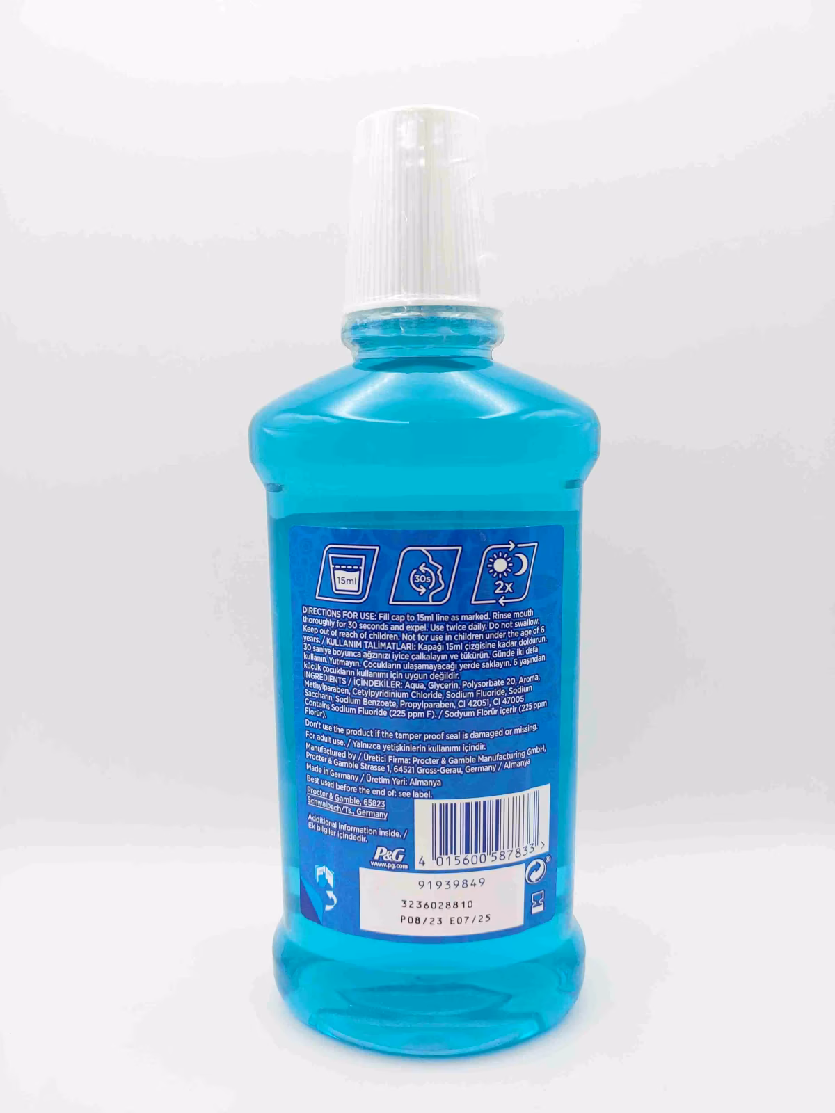 دهانشویه اورال بی 500 میلی لیتر ( ORAL-B ) — تصویر ۲