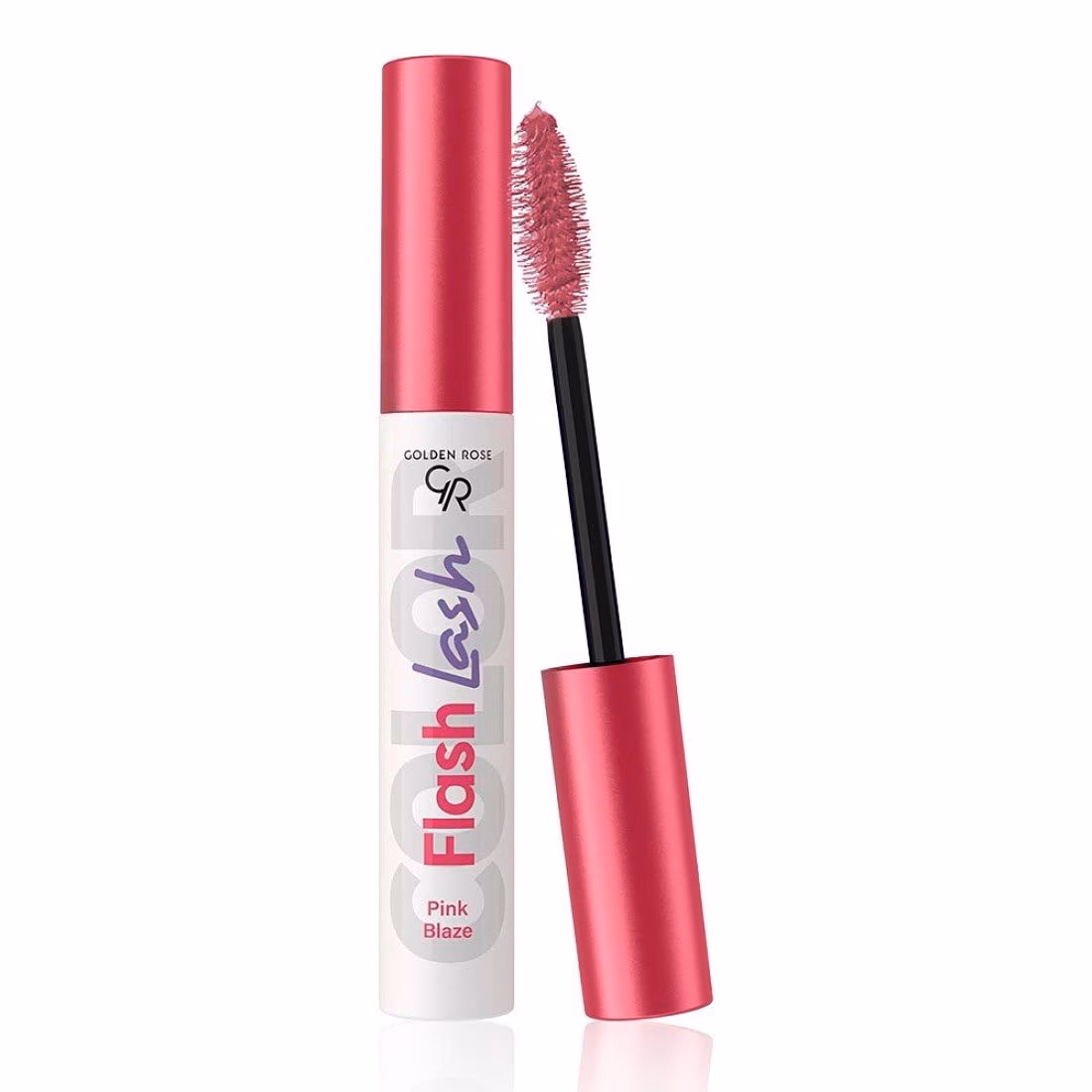 ریمل رنگی صورتی آتشین فلش لش گلدن رز FLASH LASH GOLDEN ROSE 05