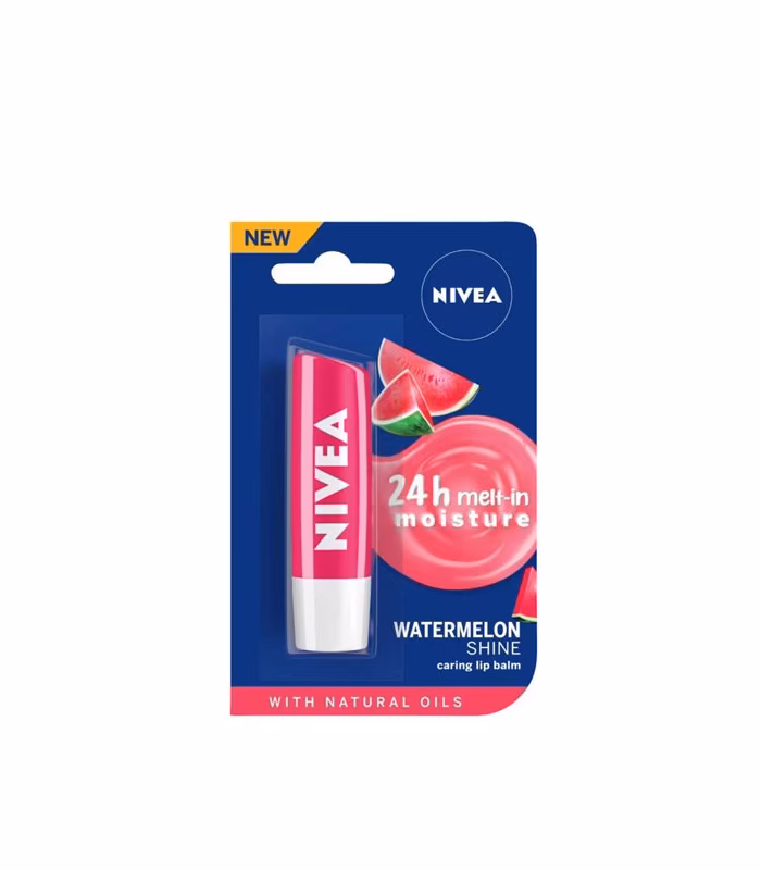 بالم لب نیوآ Nivea Watermelon Shine | مرطوب‌کننده و براق‌کننده لب‌ها