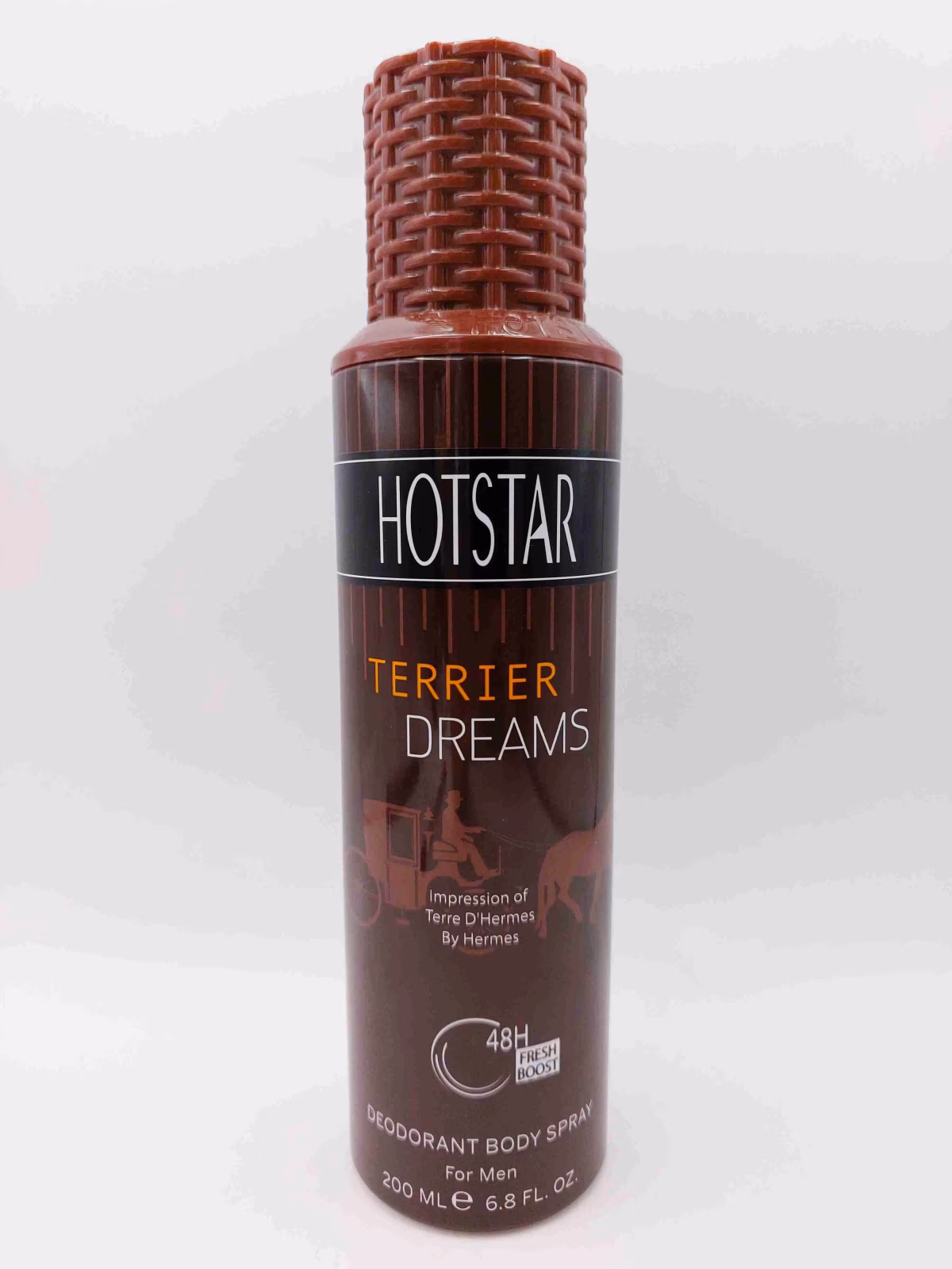 اسپری بدن مردانه Hotstar Terrier Dreams رایحه عطر Terre d'Hermès