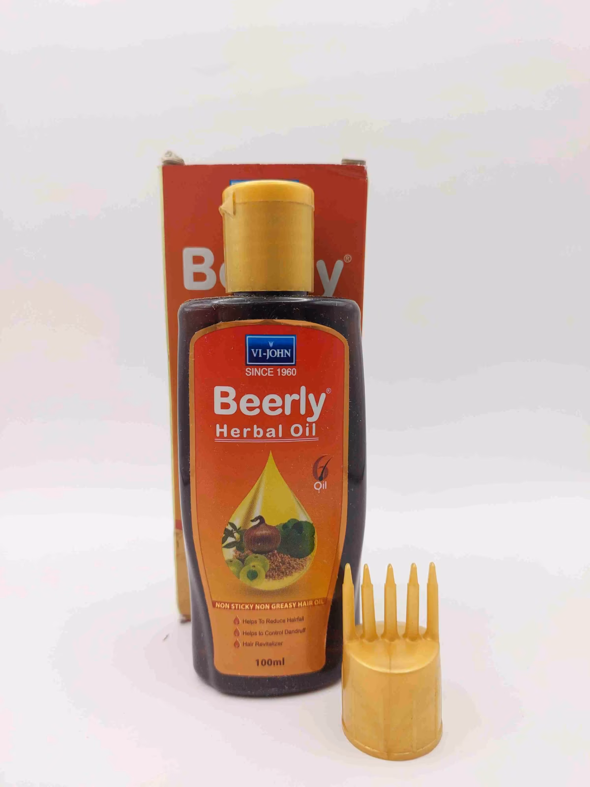 روغن مو گیاهی کاهش ریزش مو و کنترل شوره سر بیورلی Beerly Herbal Oil