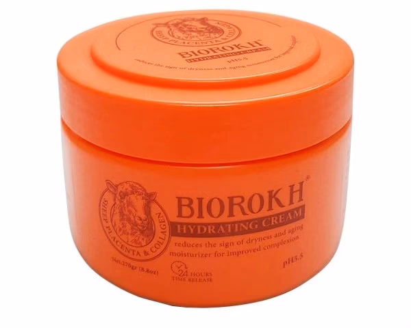 کرم مرطوب کننده بیوروک حاوی پلاسمای جفت گوسفند و کلاژن BIOROKH