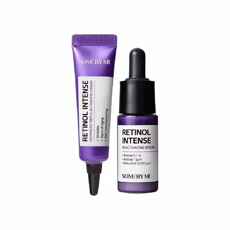 سرم و کرم دور چشم ضد چروک سام بای می Retinol Intense | حاوی رتینول