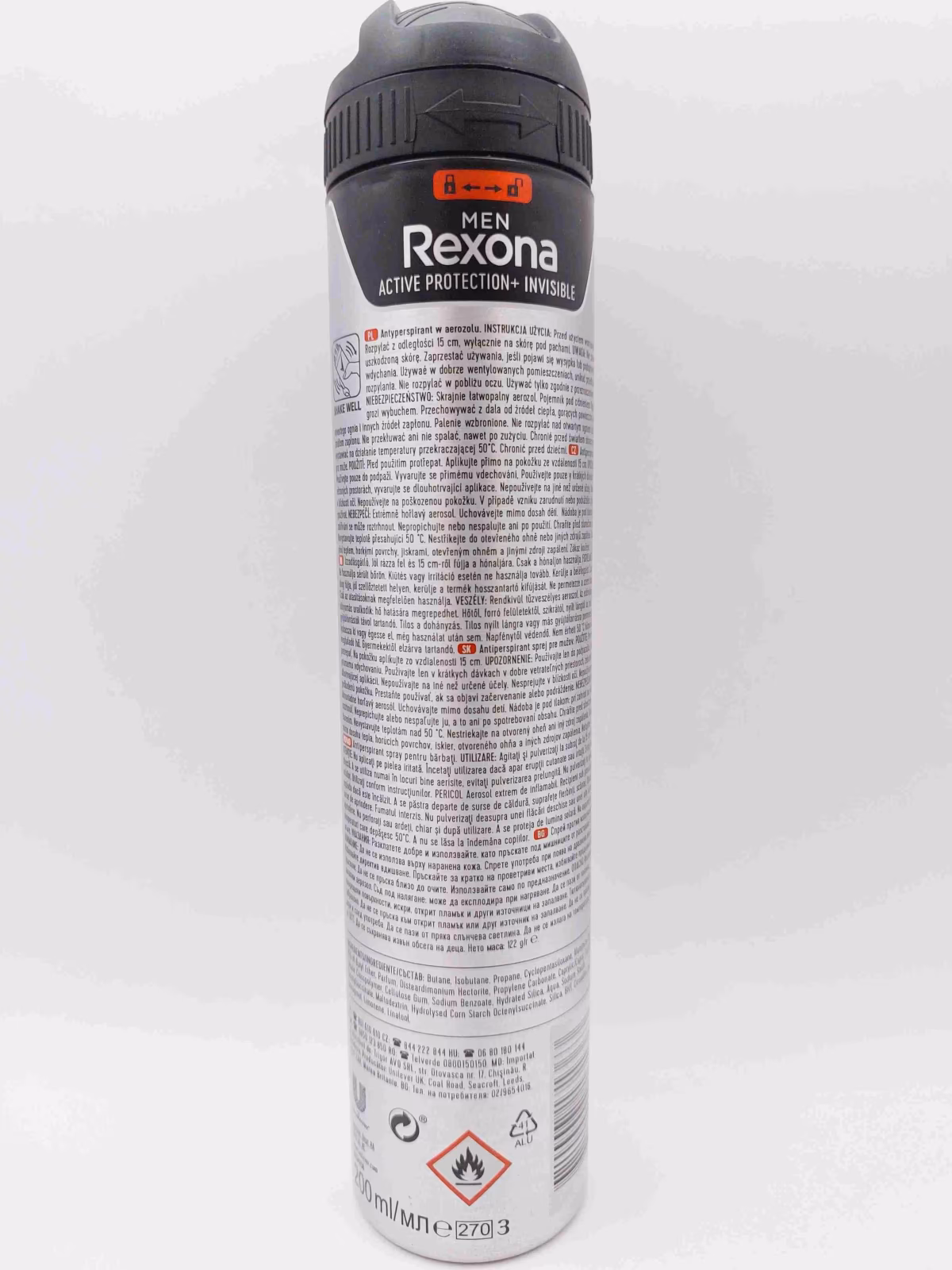 رکسونا مردانه اینویزیبل آیس فرش Rexona INVISIBLE ICE FRESH — تصویر ۲