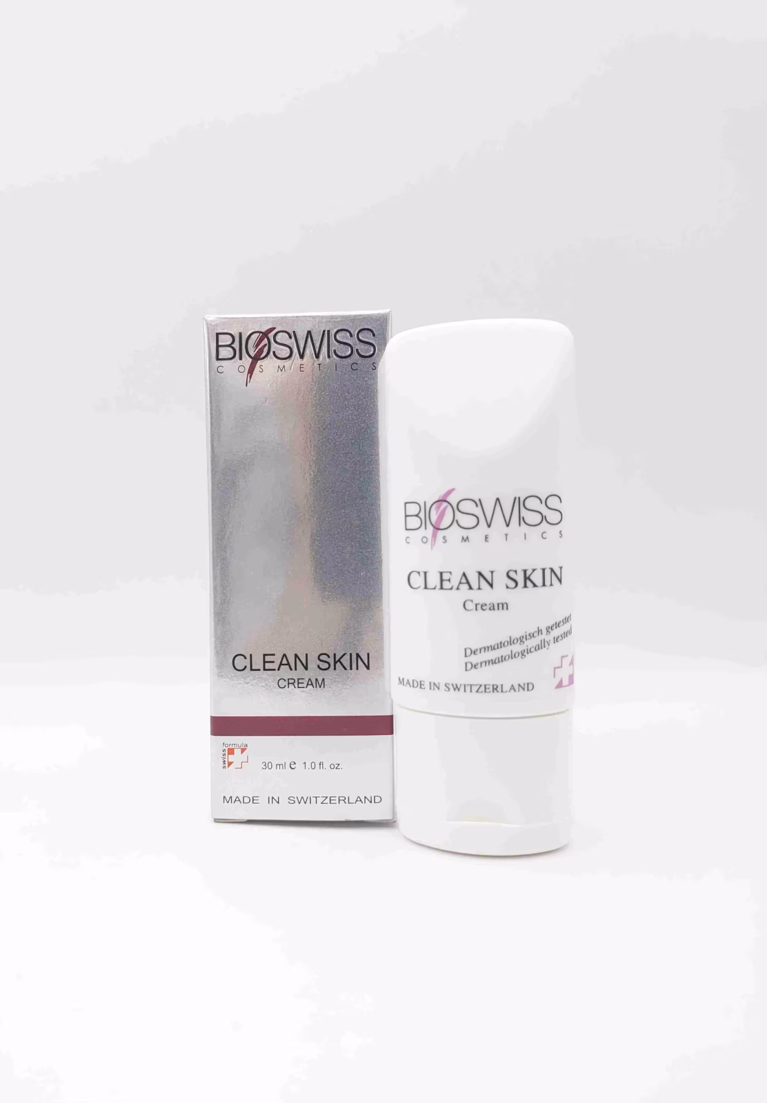 کرم ضد جوش بایوسوئیس مدل Clean Skin