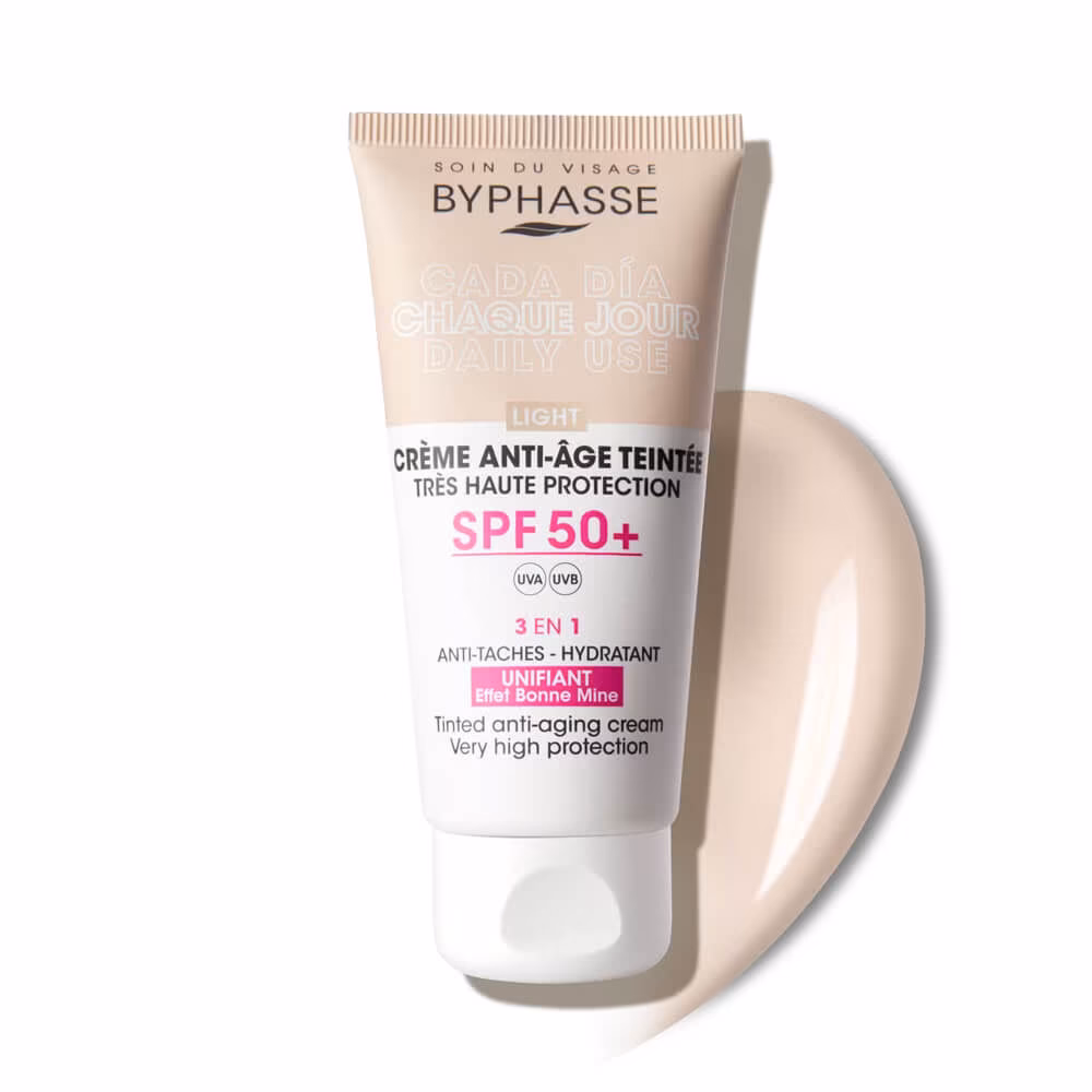 ضد آفتاب بایفاس رنگ لایت SPF 50
