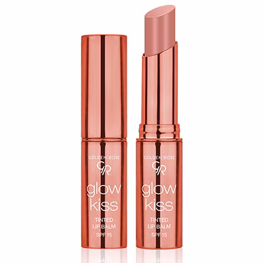 تینت بالم لب گلدن رز مدل Glow Kiss شماره 01 | رنگ‌دهی طبیعی و نرم‌کنندگی لب