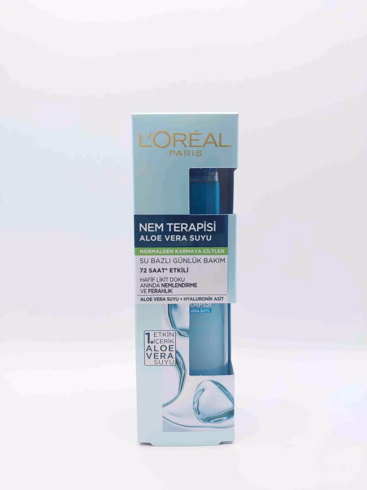 سرم آبرسان نم تراپی آلوورا لورآل پاریس ( L'OREAL ) پوست نرمال تا خشک — تصویر ۲