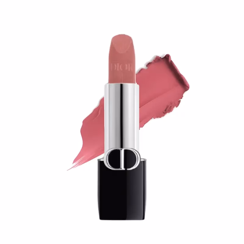 رژ لب جامد مات دیور مدل Rouge Dior Couture رنگ Mitzah شماره 625 – رنگ نود‑کاراملی لوکس با فینیش مات مخملی