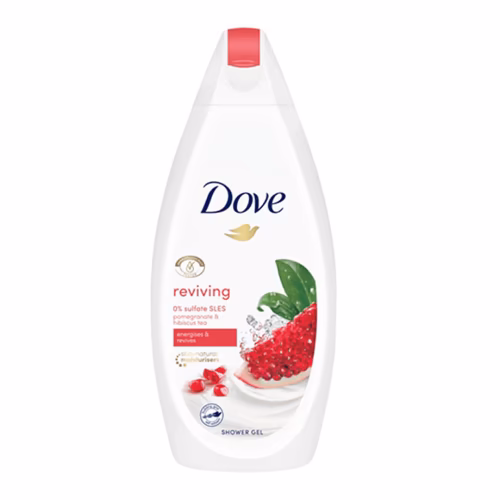 شامپو بدن کرمی داو حاوی عصاره انار (Pomegranate Essence) حجم 500 میل؛ طراوت بخشی با آنتی‌اکسیدان‌های قوی