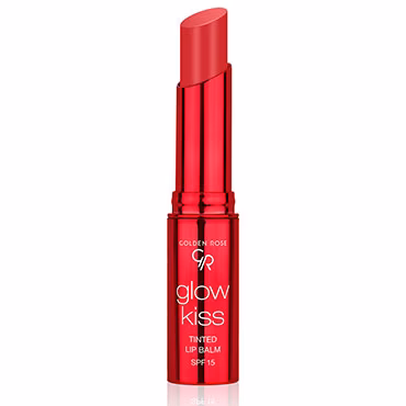 تینت بالم لب گلدن رز مدل Glow Kiss شماره 02 | رنگ‌دهی طبیعی و درخشان لب‌ها