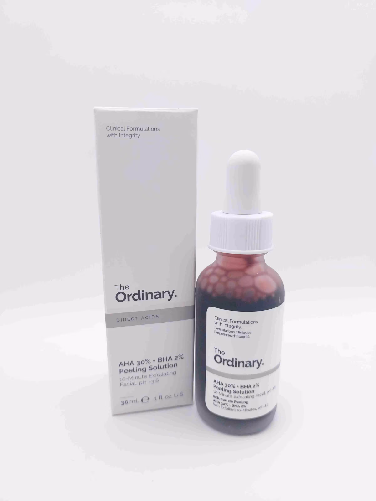 محلول لایه بردار 30% AHA و 2% BHA برند The Ordinary