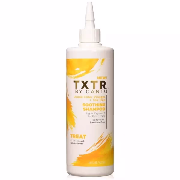 شامپو بدون سولفات تسکین‌دهنده کف سر خشک کنتو | Cantu Sulfate-Free Soothing Shampoo