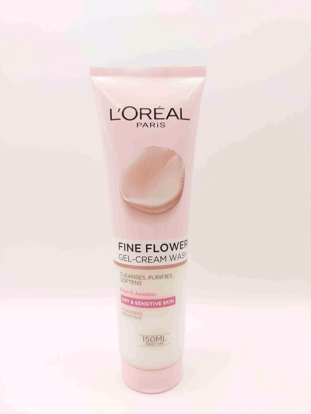 فوم شستشوی صورت لورآل فاین فلاور برای پوستهای خشک و حساس ( L'OREAL )