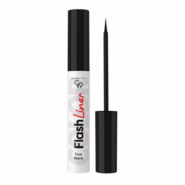 خط چشم گلدن رز مدل فلش لاینر (Flash Liner) رنگ مشکی (True Black) – Golden Rose Flash Liner Eyeliner True Black