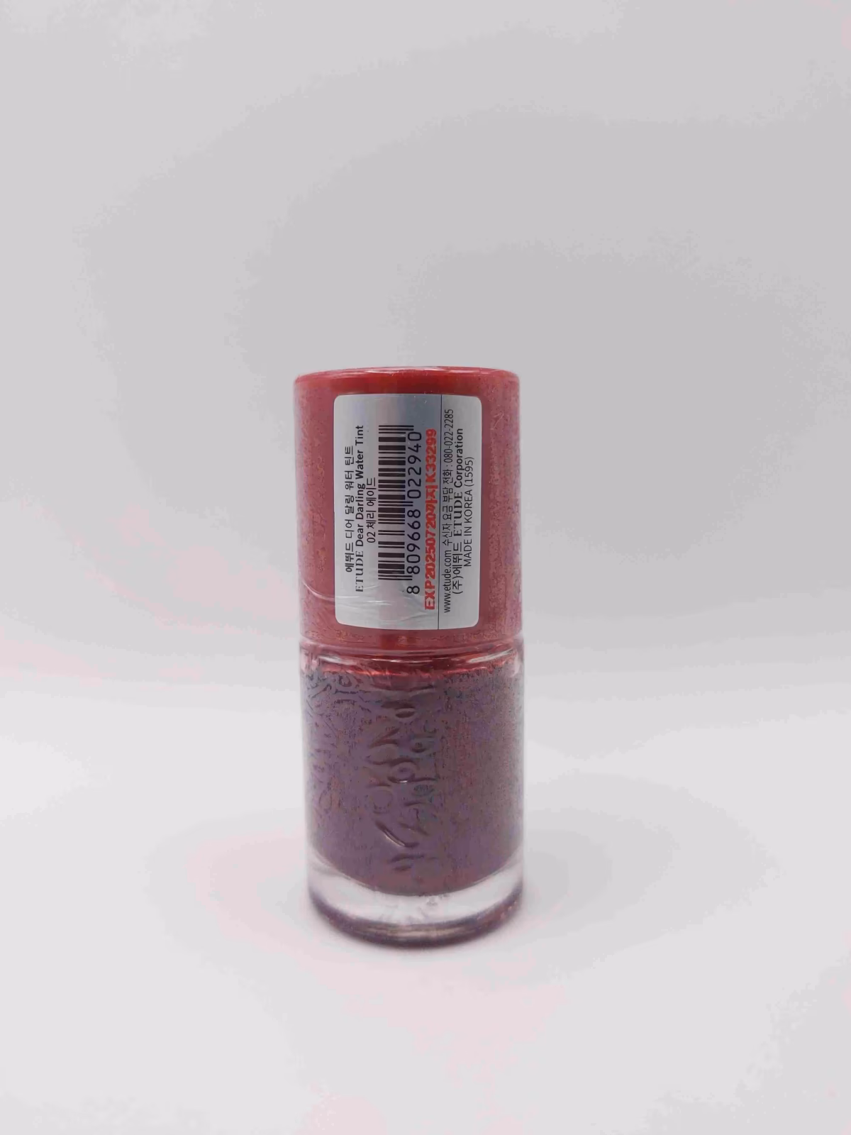 تینت لب واتر دارلینگ هاوس رنگ قرمز اتود ETUDE — تصویر ۲